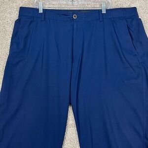 Under‎ Armour Mens Golf Pants 42x34 Blue Performance Athletic Lightweight